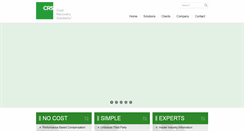 Desktop Screenshot of costrecoverysolutions.com